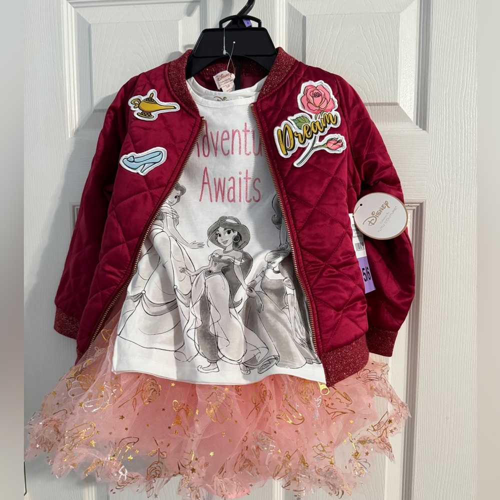 NWT Disney Tutu Couture Outfit - sz 5/6